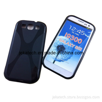 X Pattern TPU Back Cover for Samsung Galaxy S3